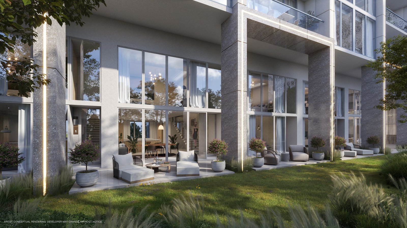 Sixth and Rio townhome exterior